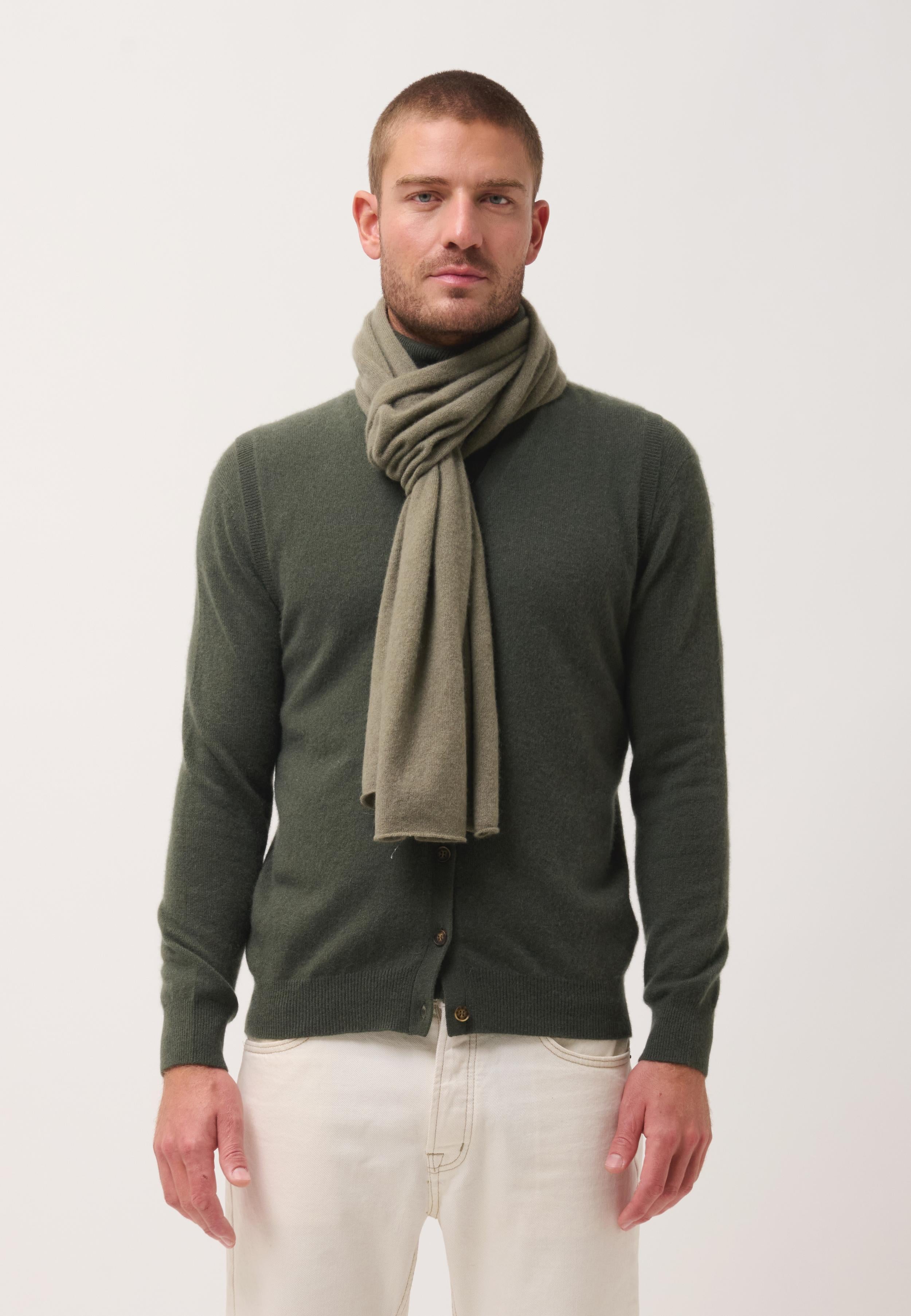 SPENCER army scarf 100% cashmere