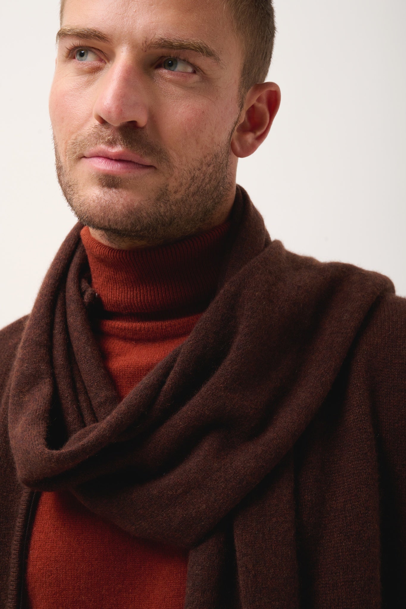 SPENCER coffee scarf