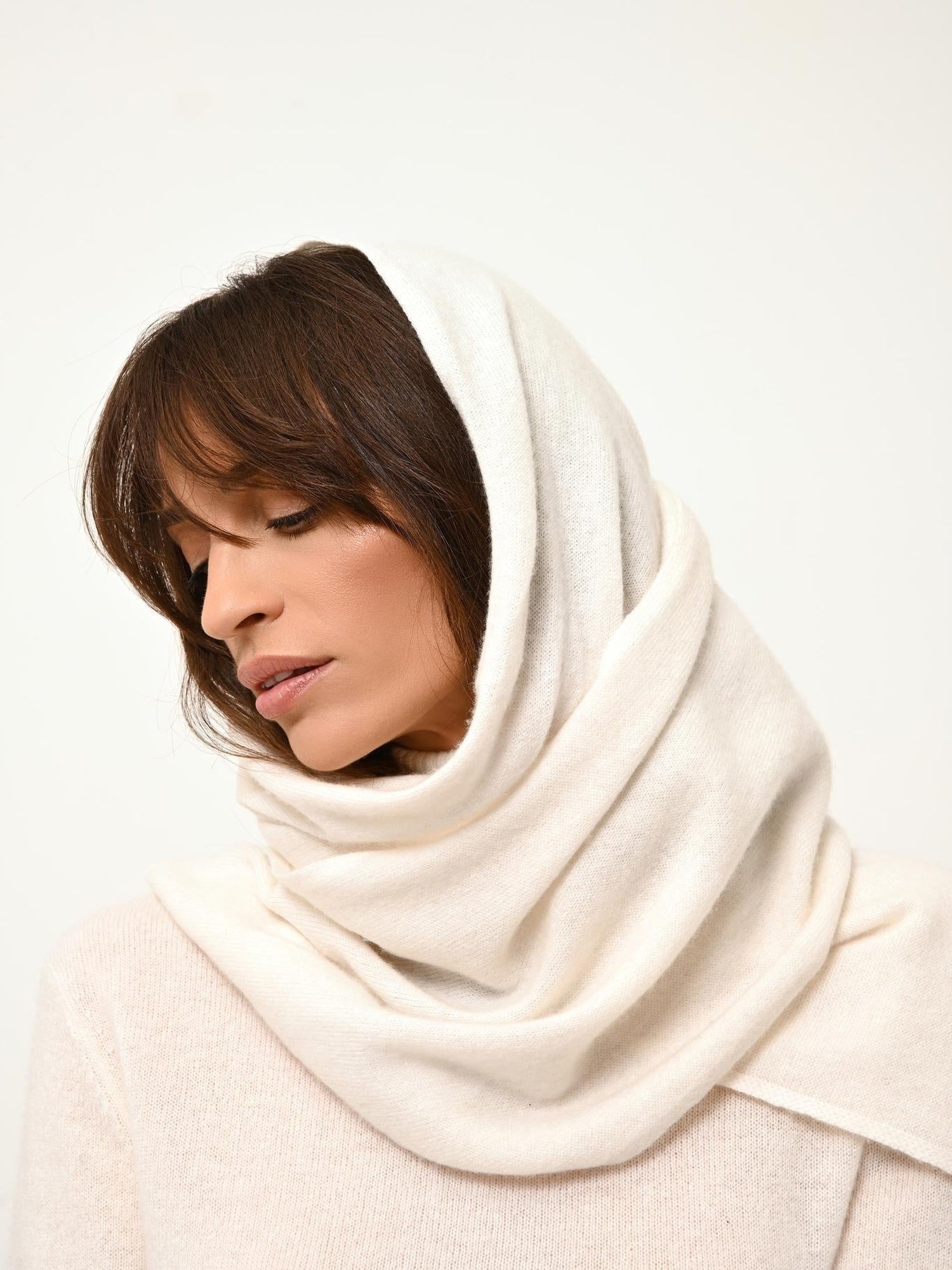 SPENCER écharpe ivoire