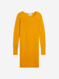 SUSAN robe col rond curcuma