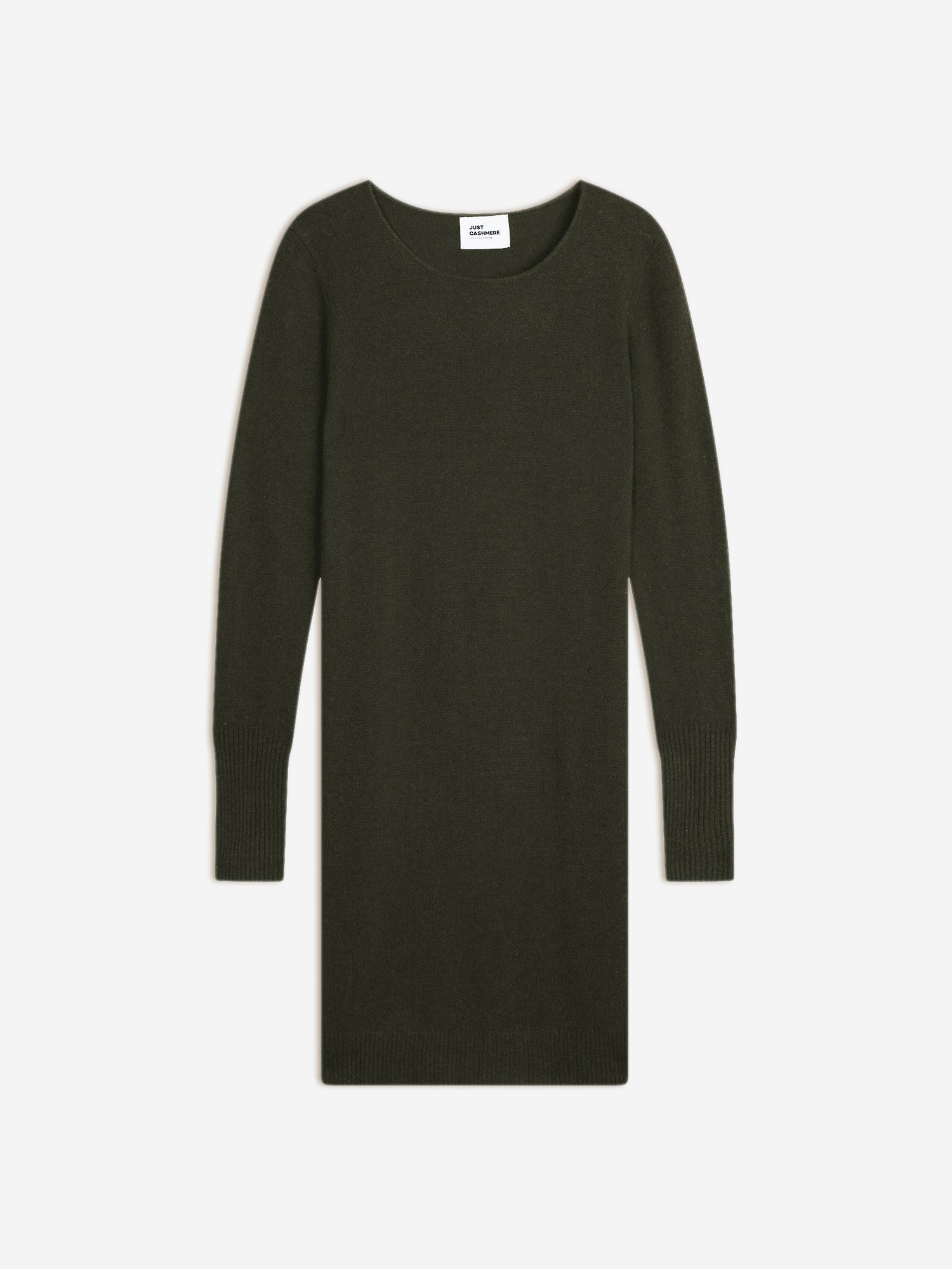 SUSAN round-neck dress khaki