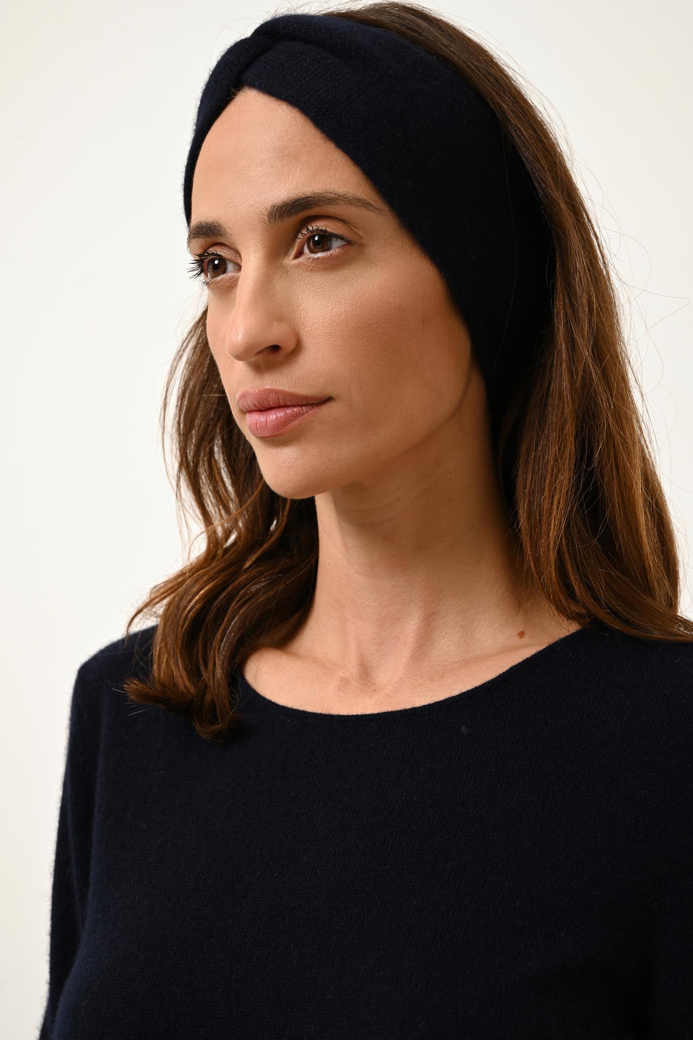 SUSAN robe col rond navy