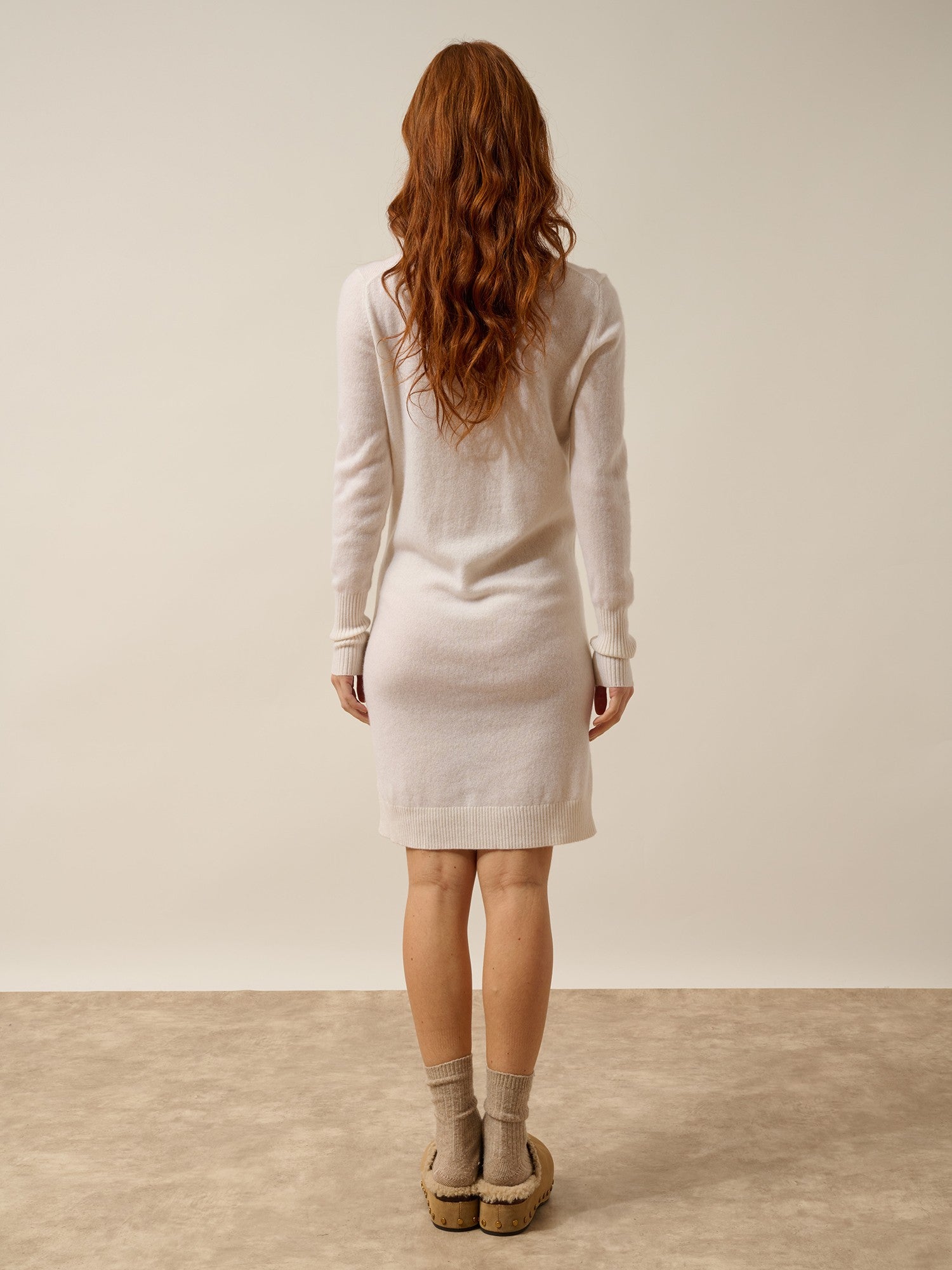 susan robe col rond neige