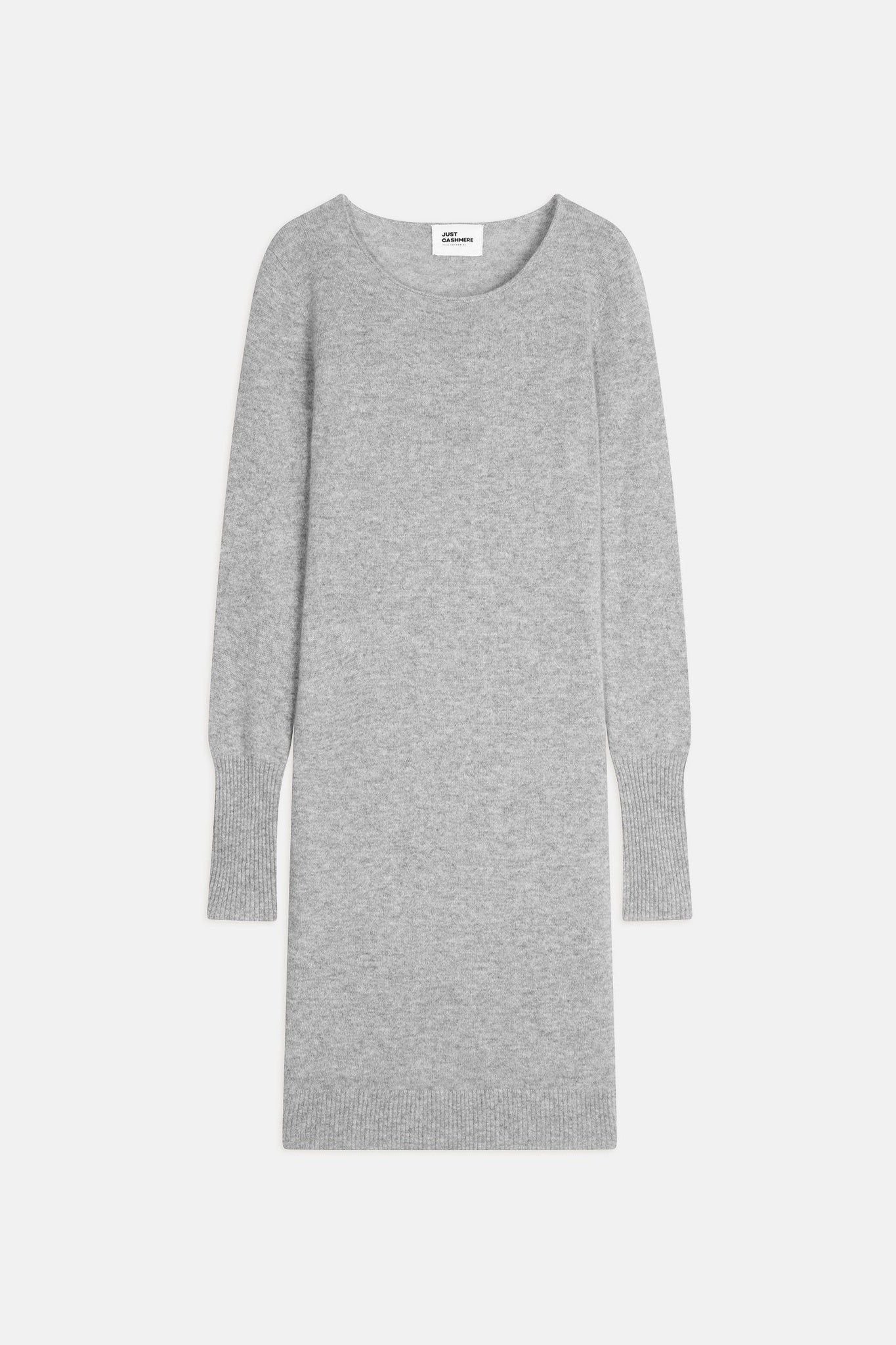 SUSAN nuage chiné round-neck dress