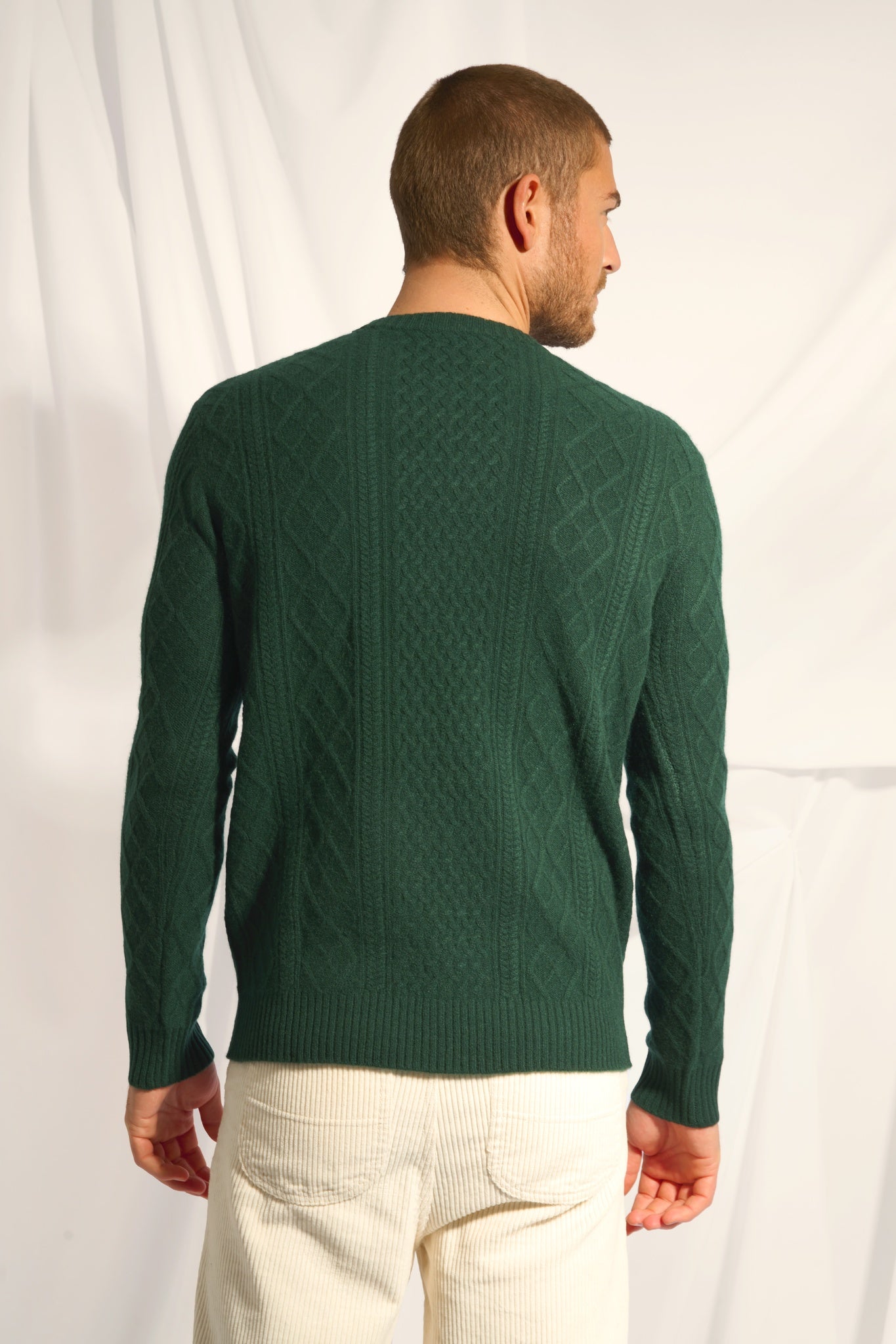 THURID pull col rond cyprès