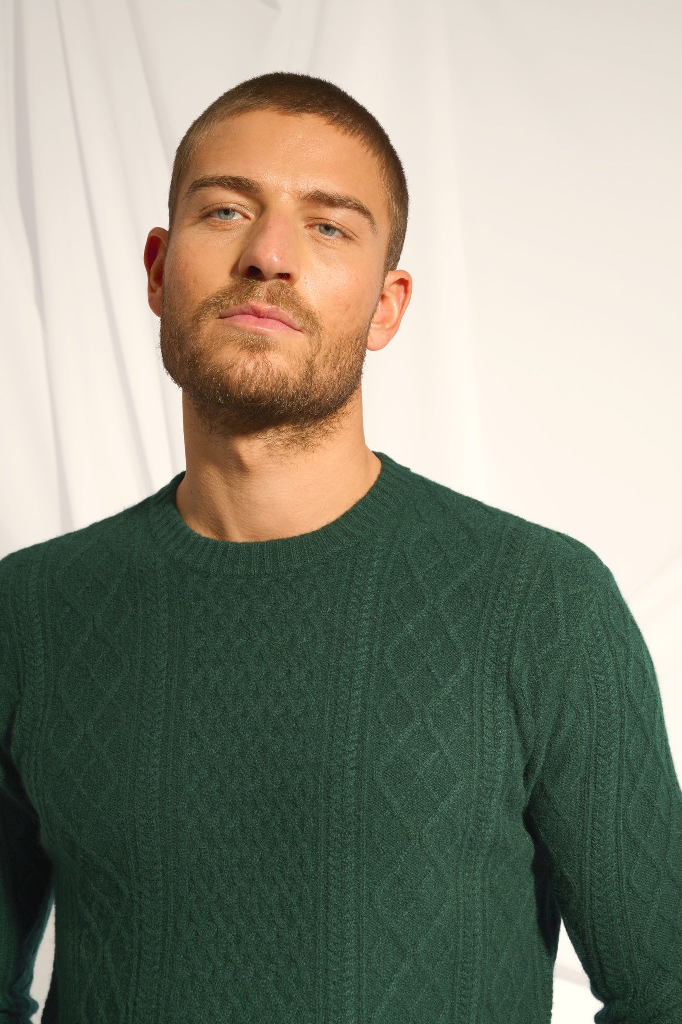 THURID pull col rond cyprès