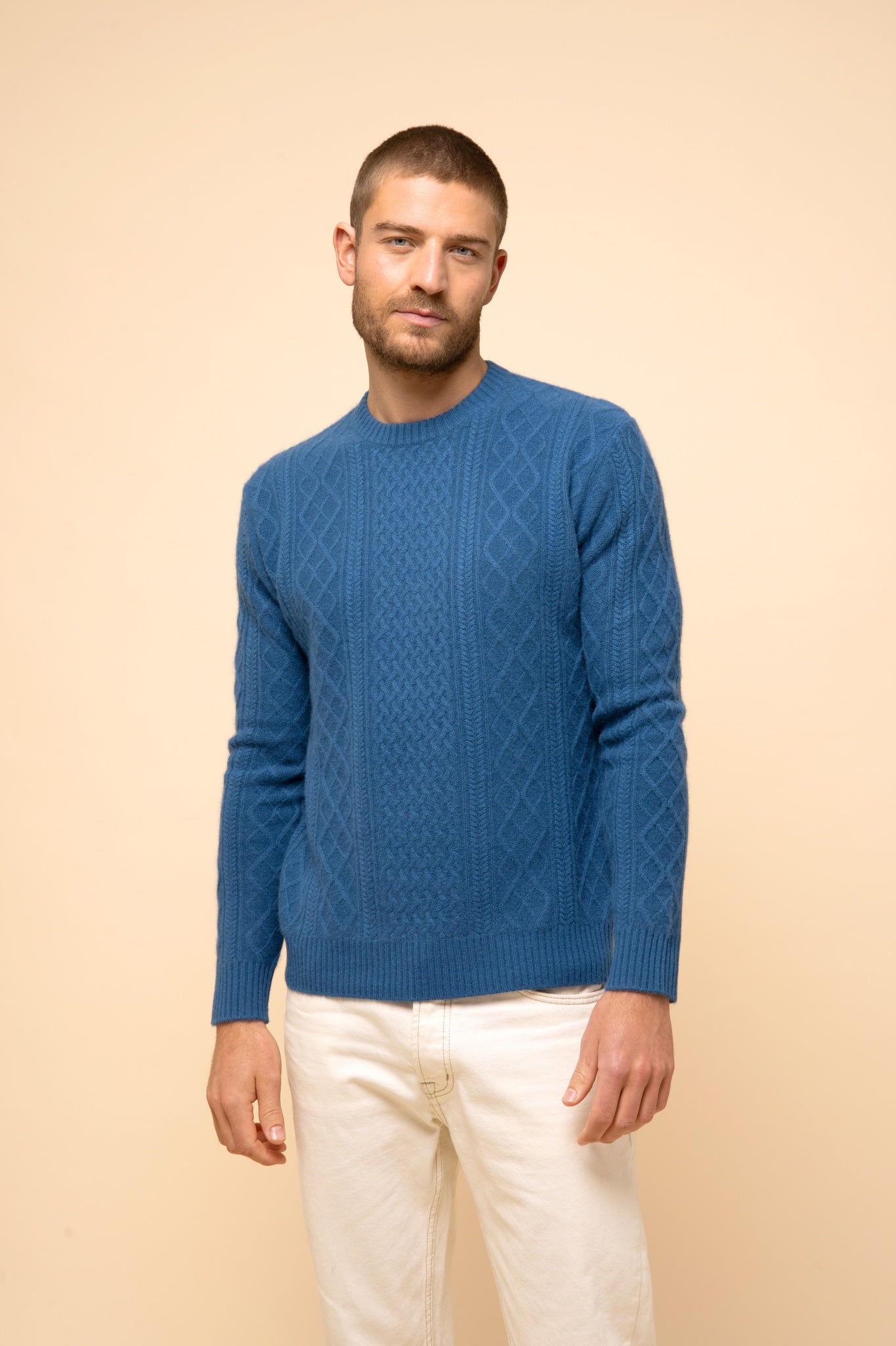 THURID pull col rond paon