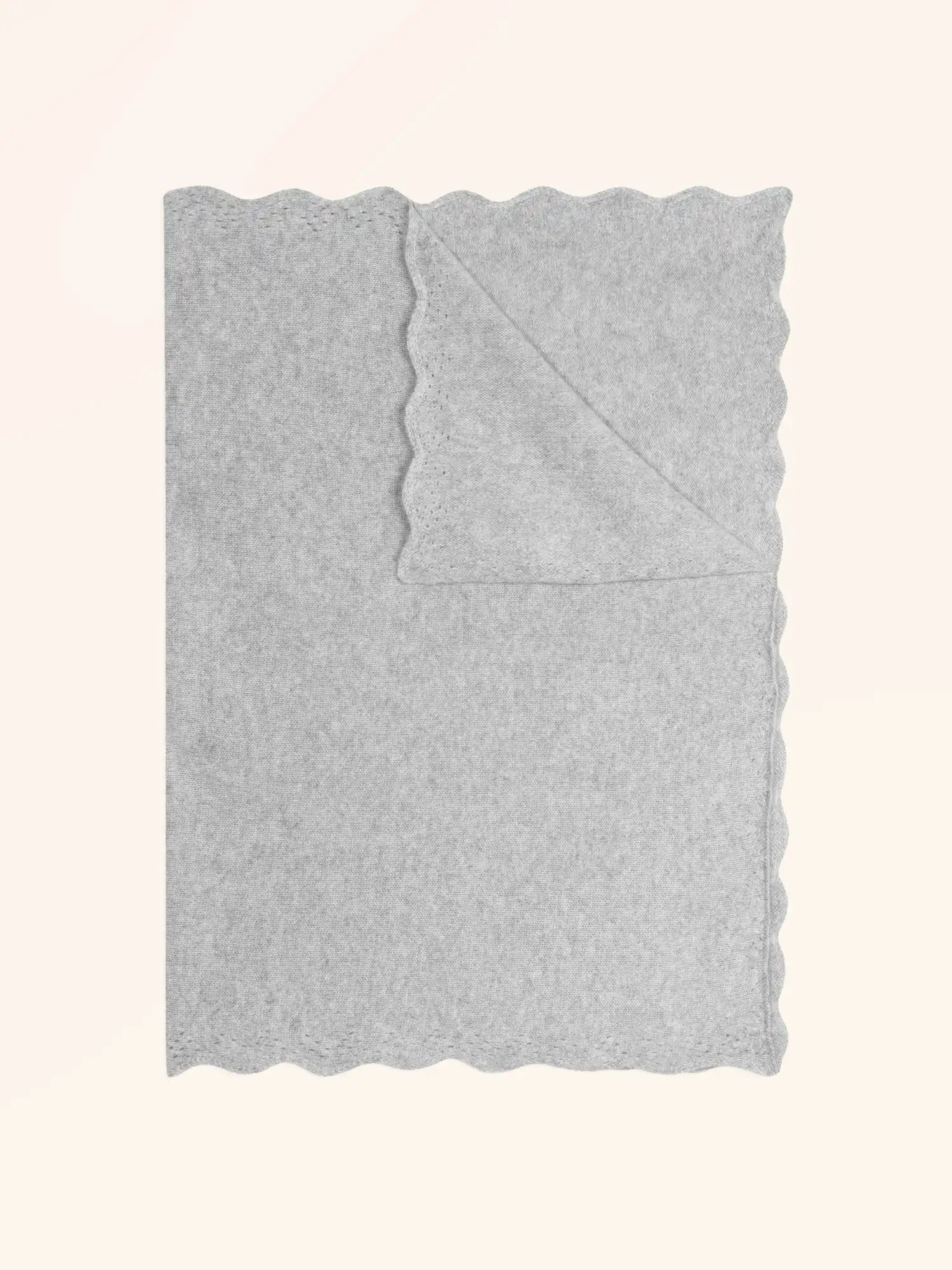 VEYLOR Plaid 4 Fils Nuage Chiné