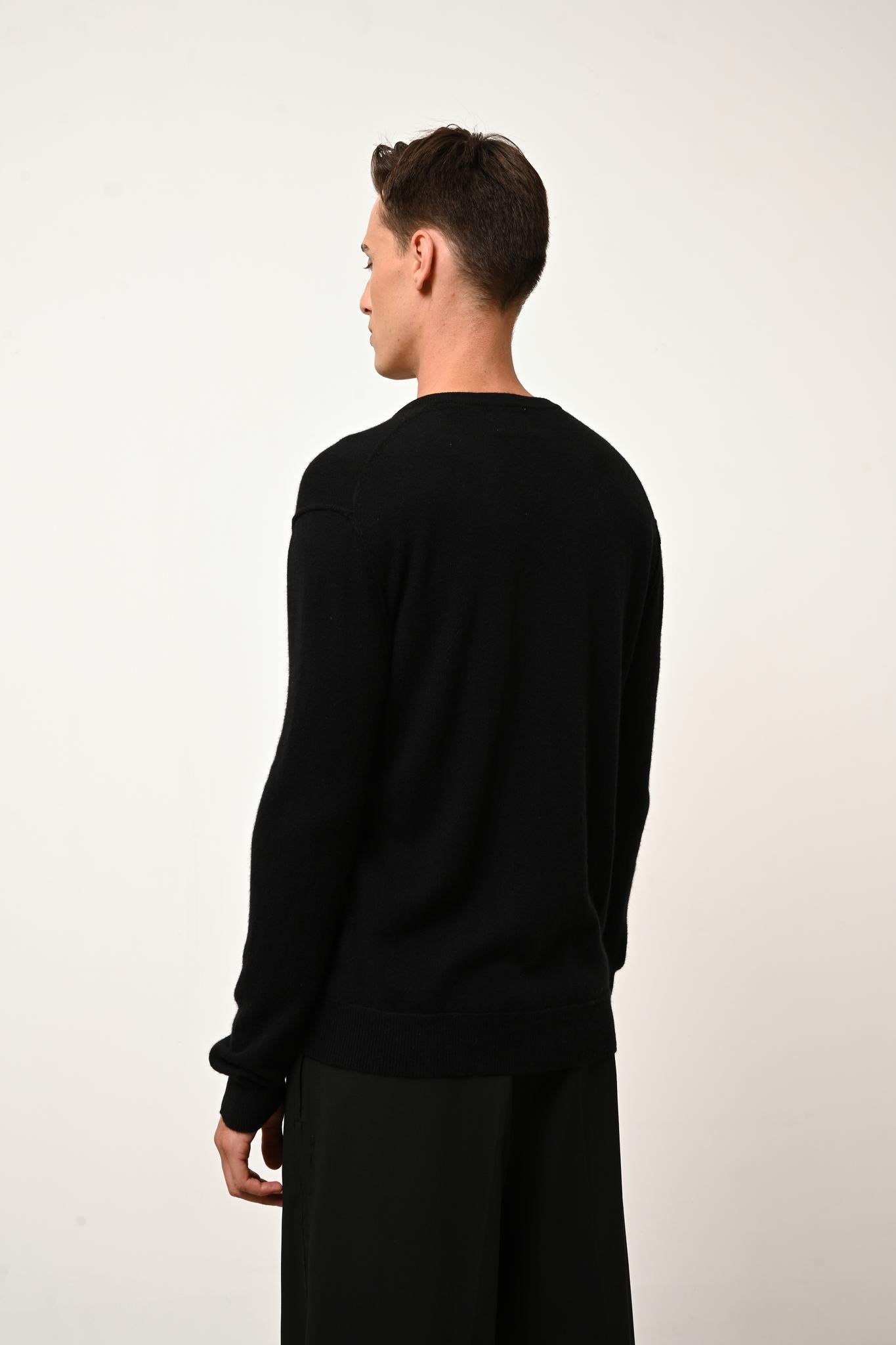 TOM pull col v noir