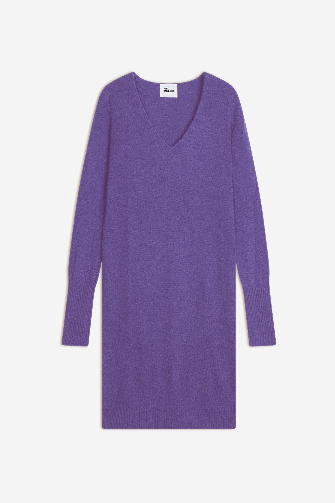 tracy robe col v glycine