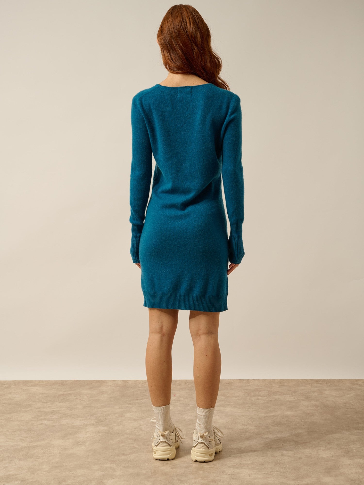 tracy peacock v-neck dress