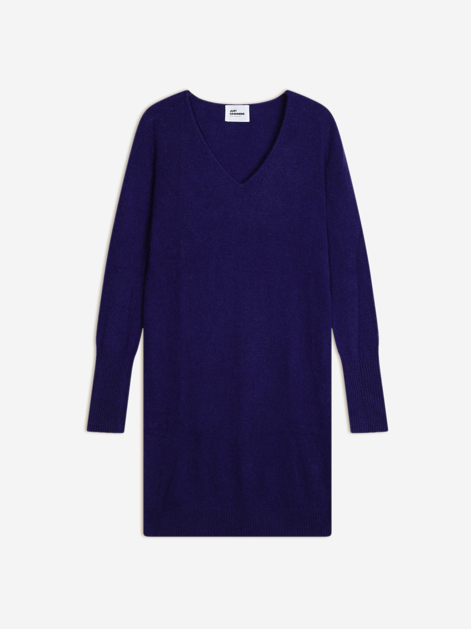 TRACY robe col v purple
