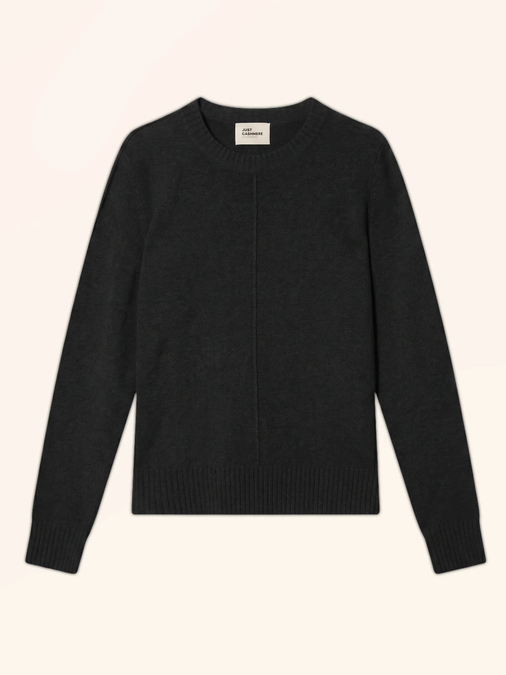 WILL Pull Col Rond 4 Fils Noir