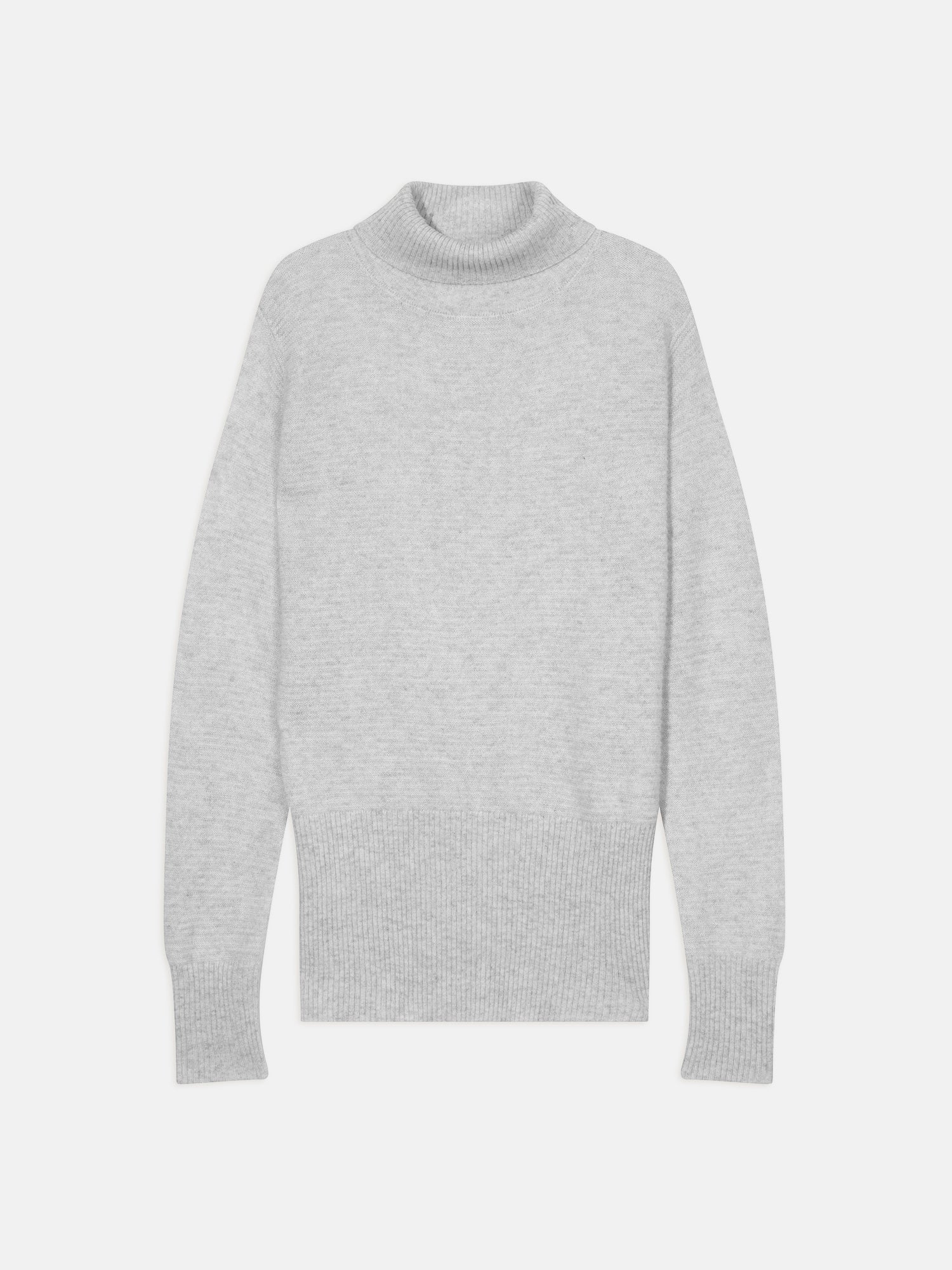 UDNY pearl gray turtleneck sweater