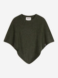 ULAANGOM poncho kaki chiné