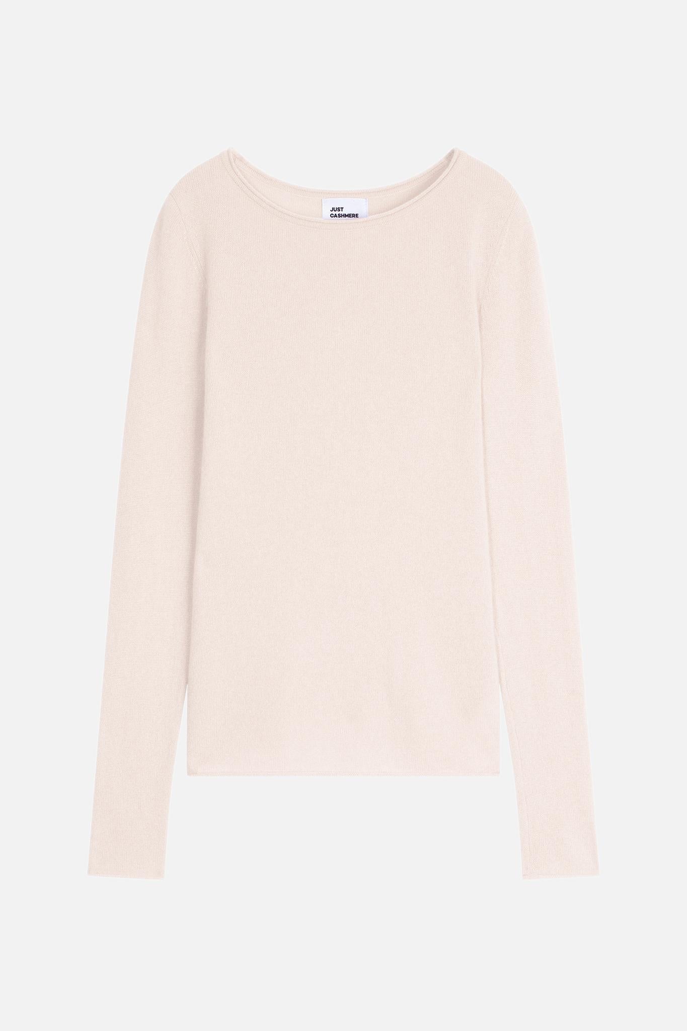 VIVIAN round-neck sweater ivory