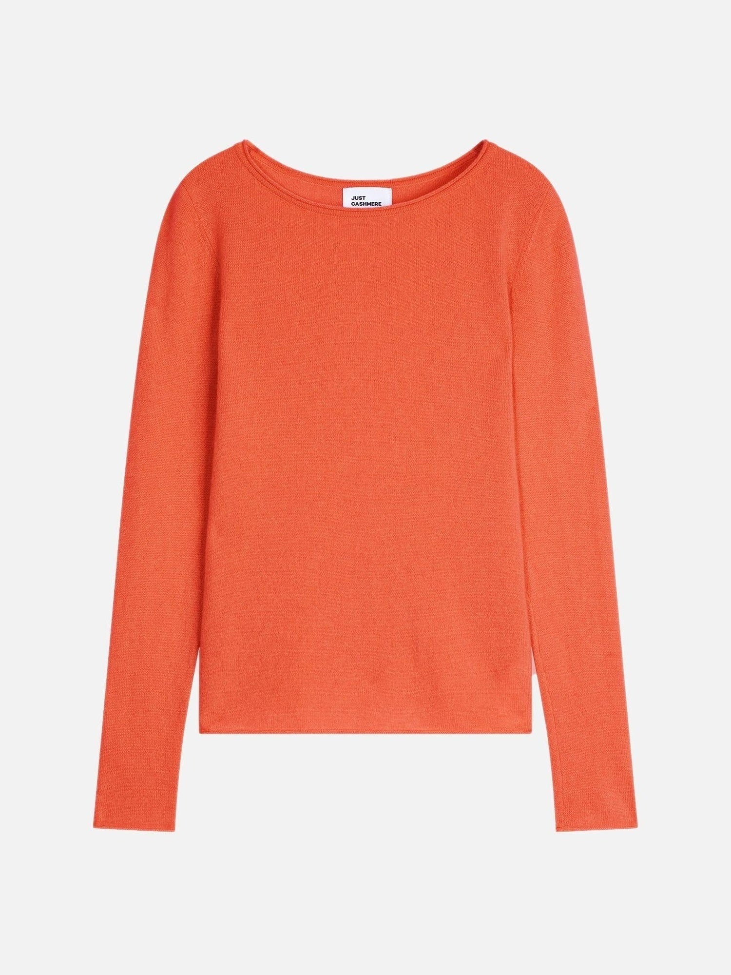 VIVIAN pull col rond orange
