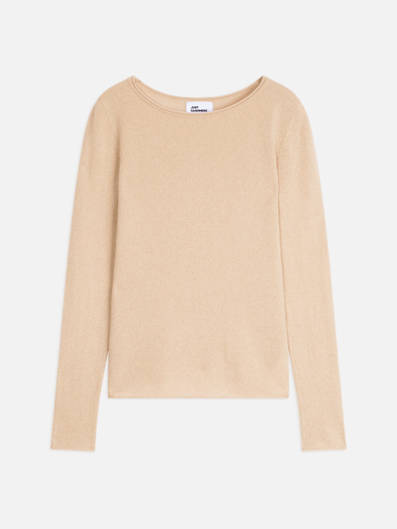 VIVIAN pull col rond sable