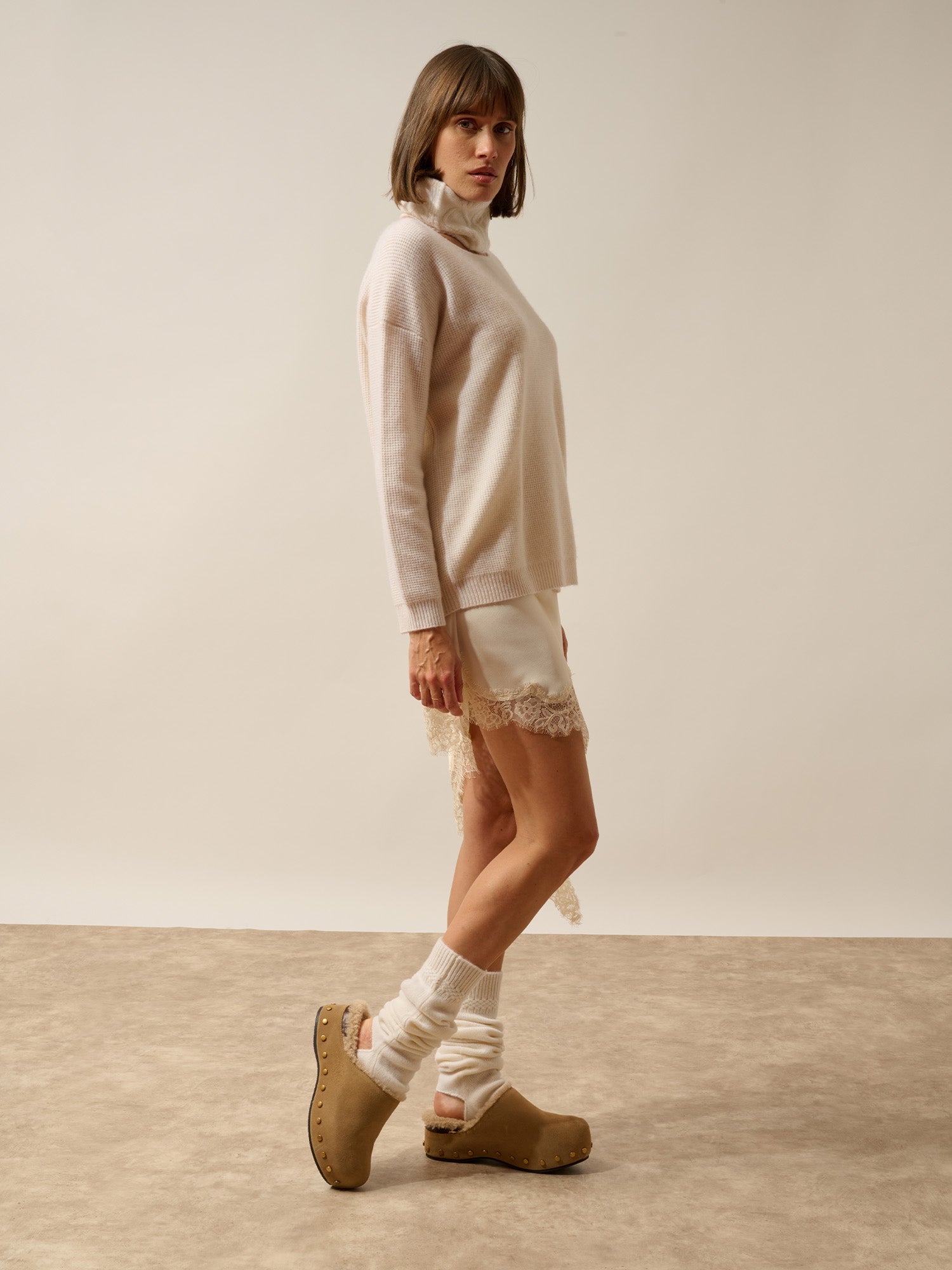 VIVI tour de cou 6 fils neige