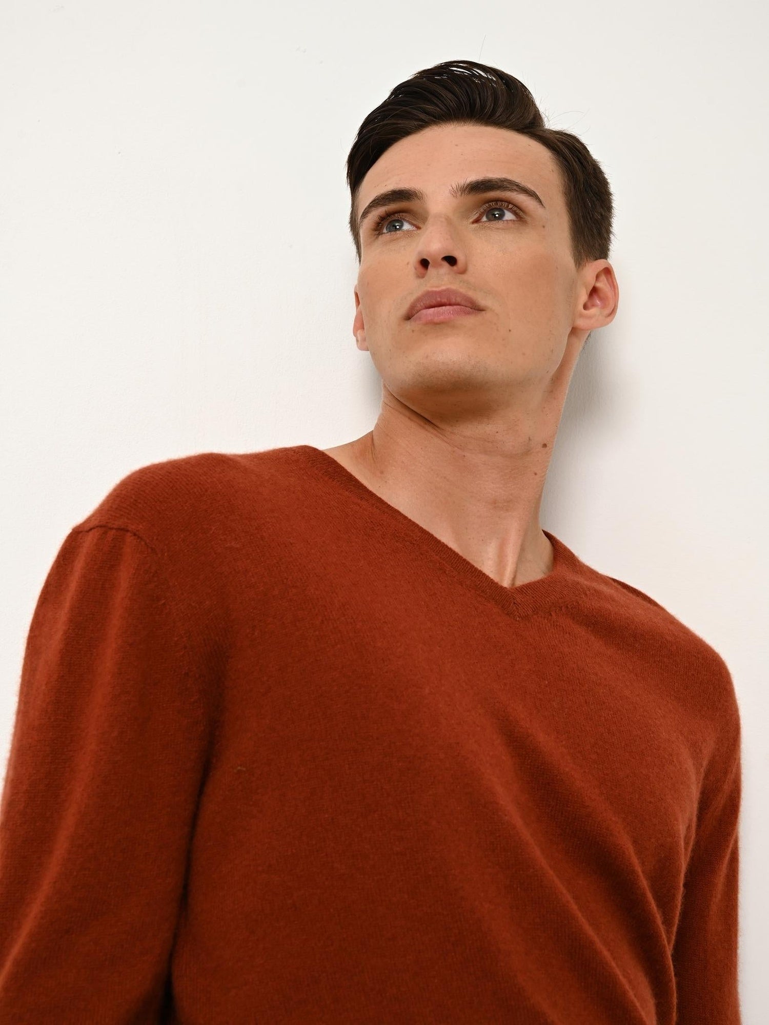 WALT v-neck sweater squirrel