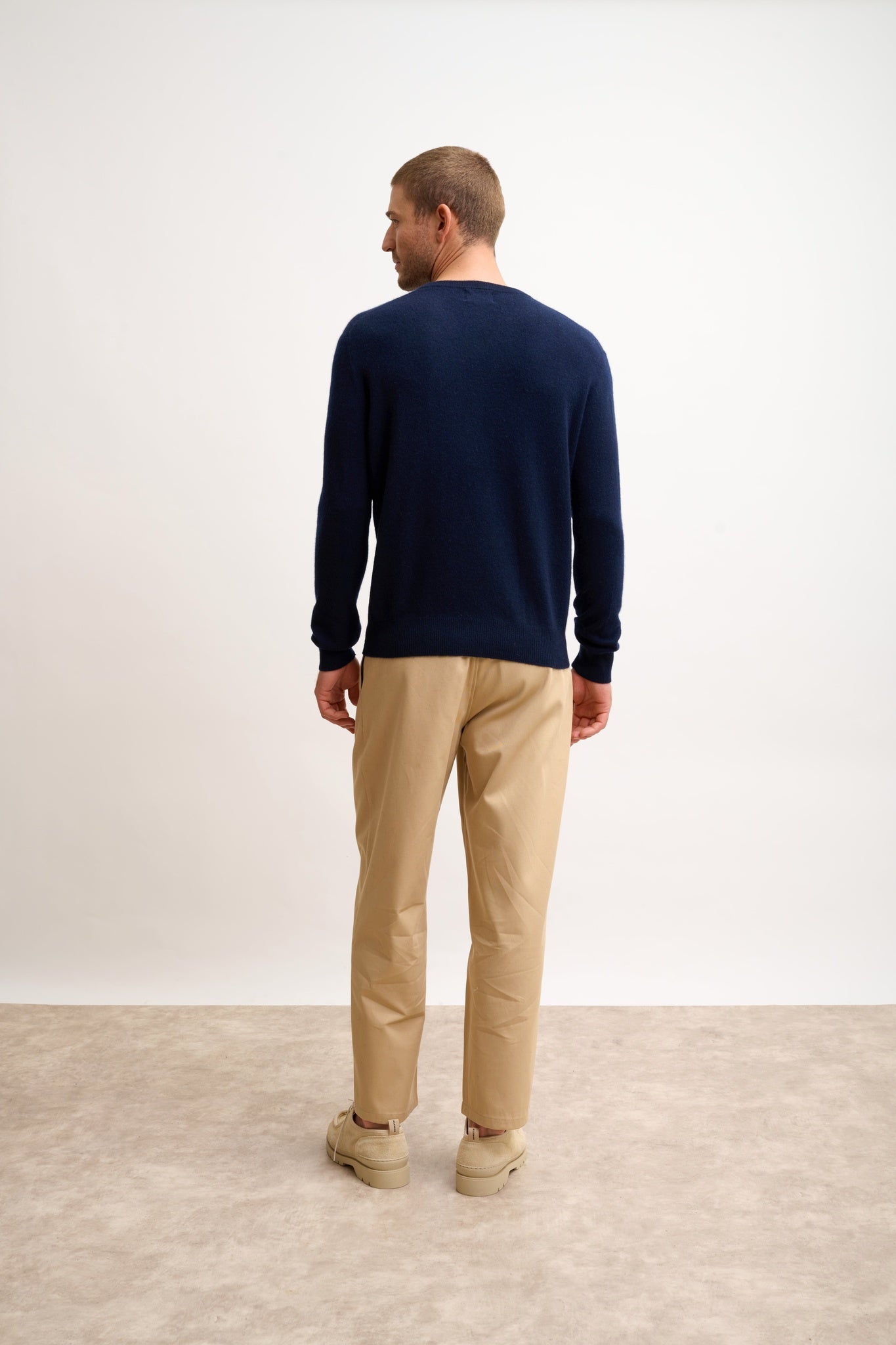 WALT v-neck sweater navy