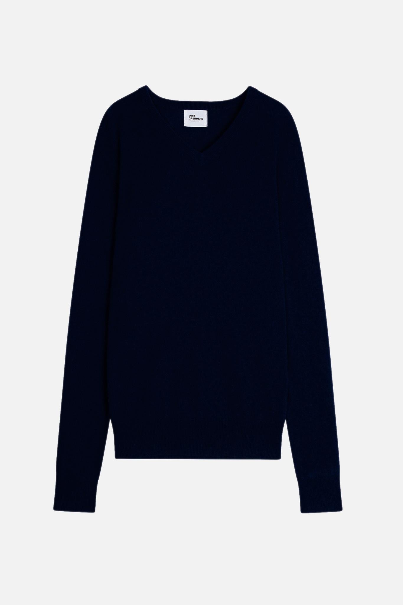 WALT v-neck sweater navy