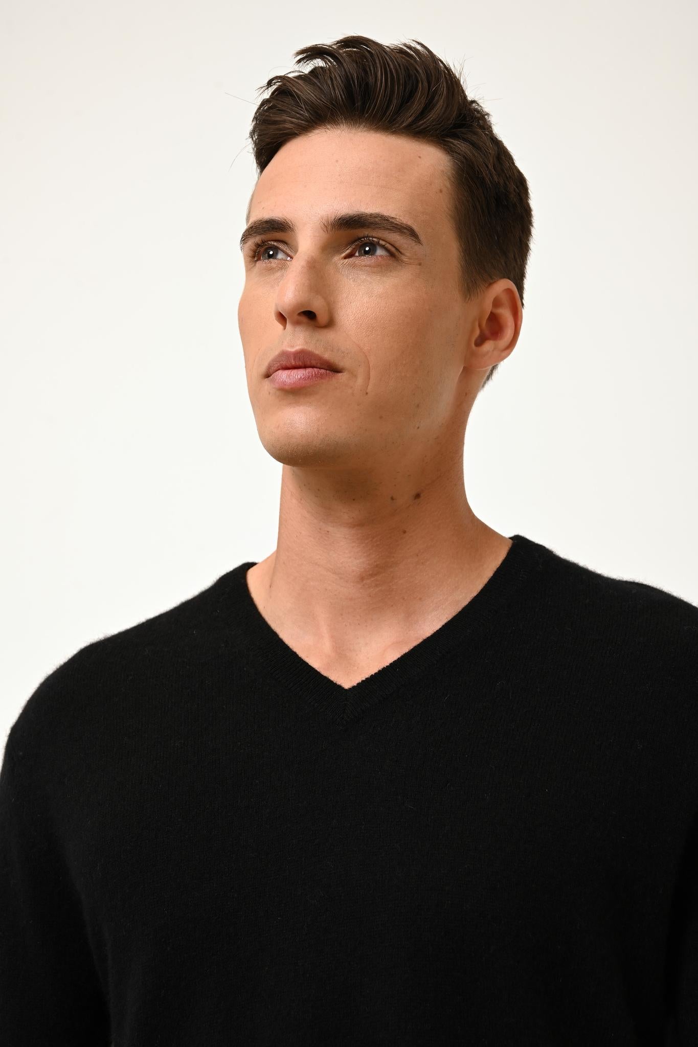 WALT pull col v noir