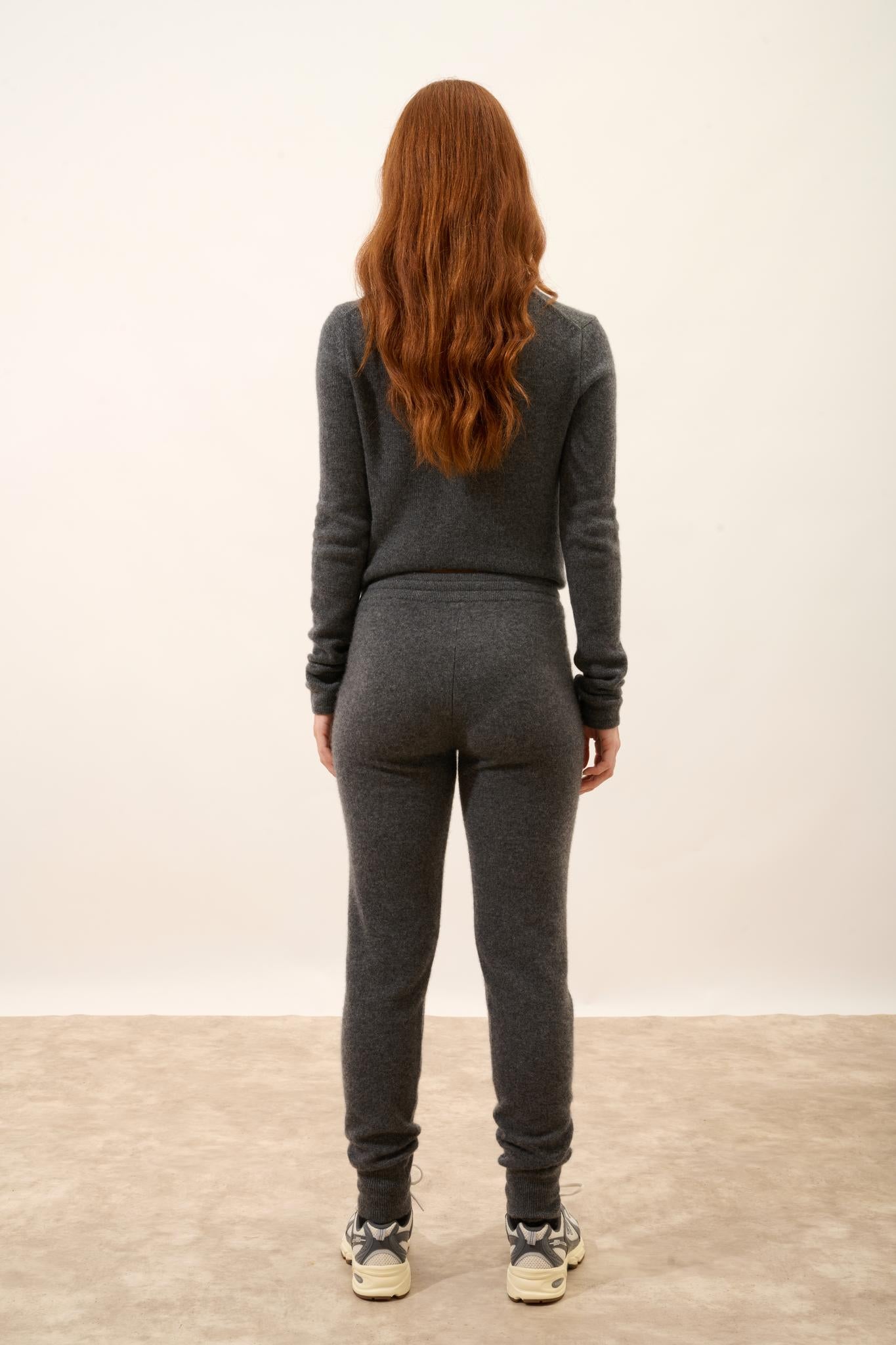 WENDY jogging suit anthracite mottled