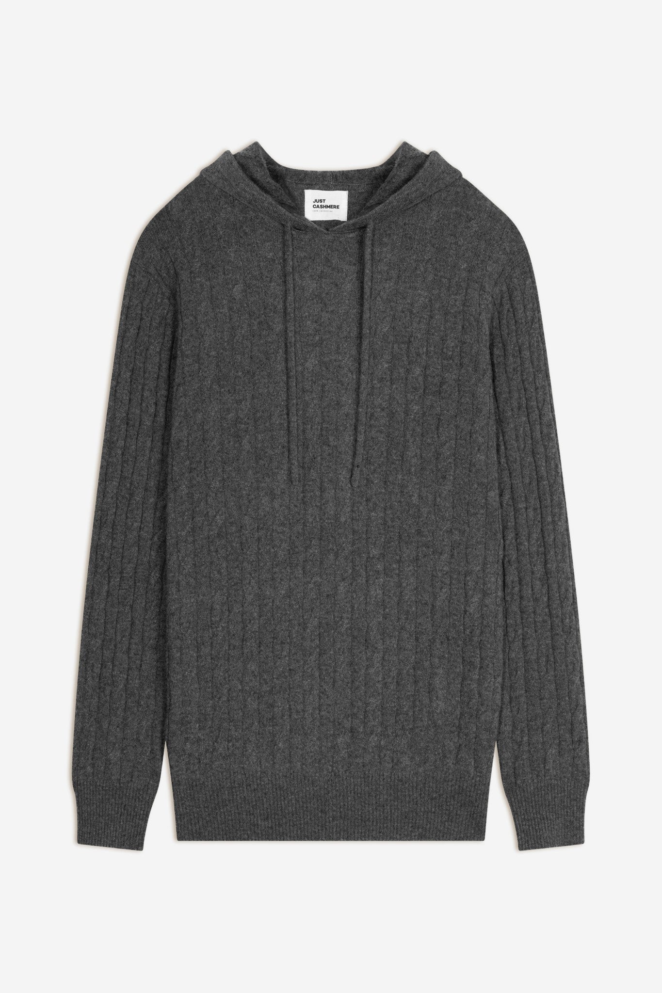 william pull capuche anthracite chiné