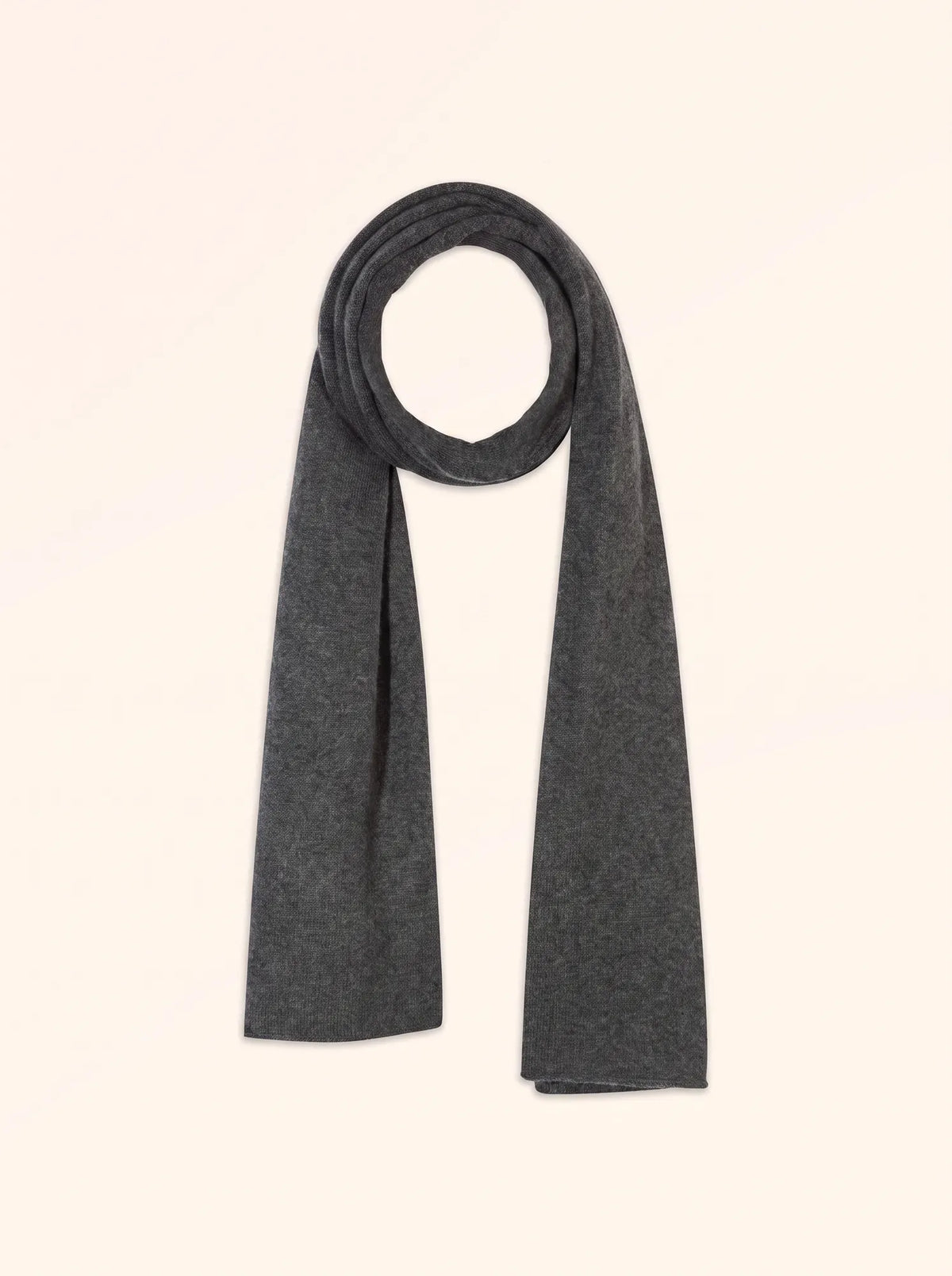 KATRINA Écharpe 4 Fils Anthracite Chiné