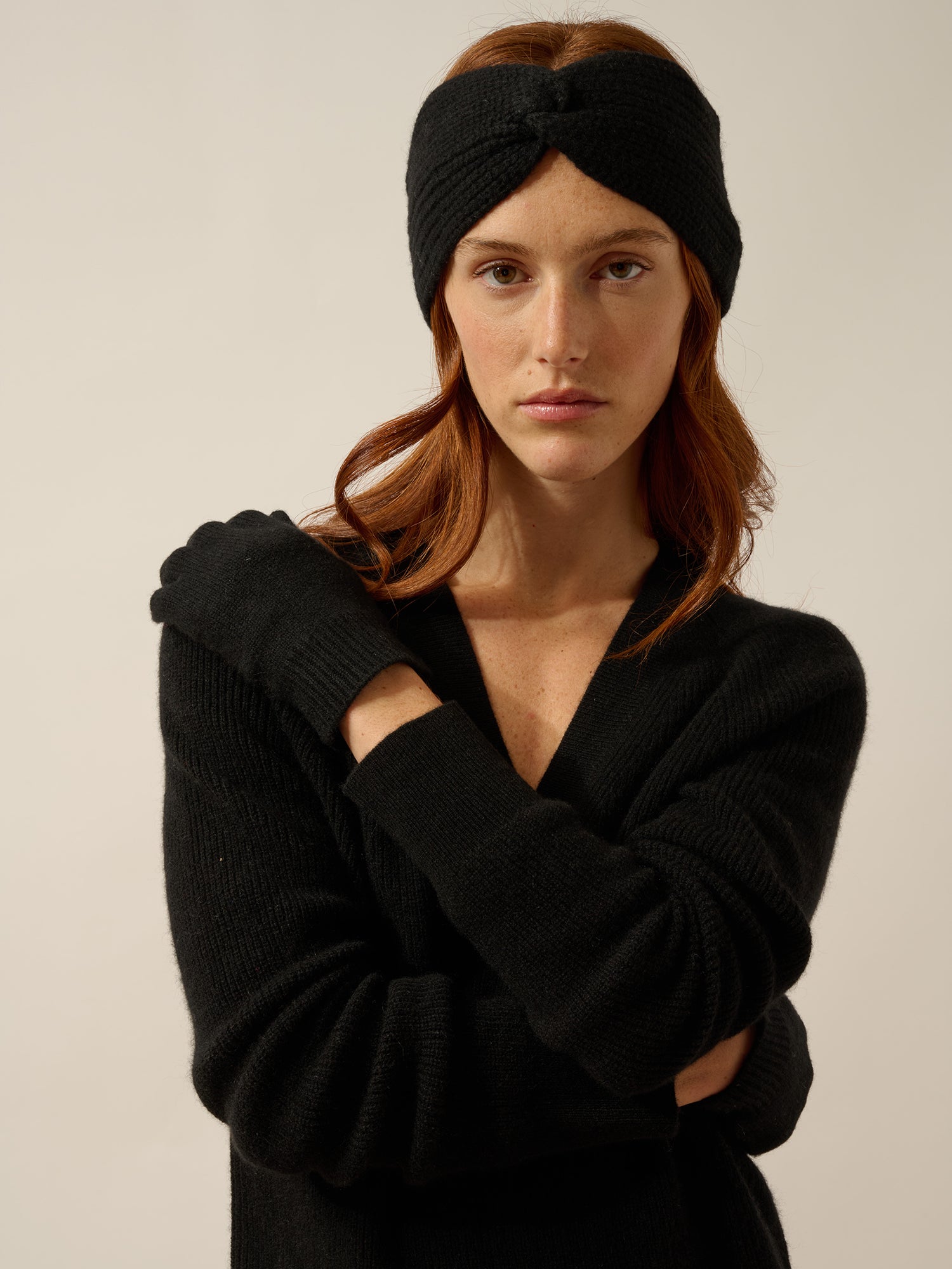 YANN gants 4 fils noir