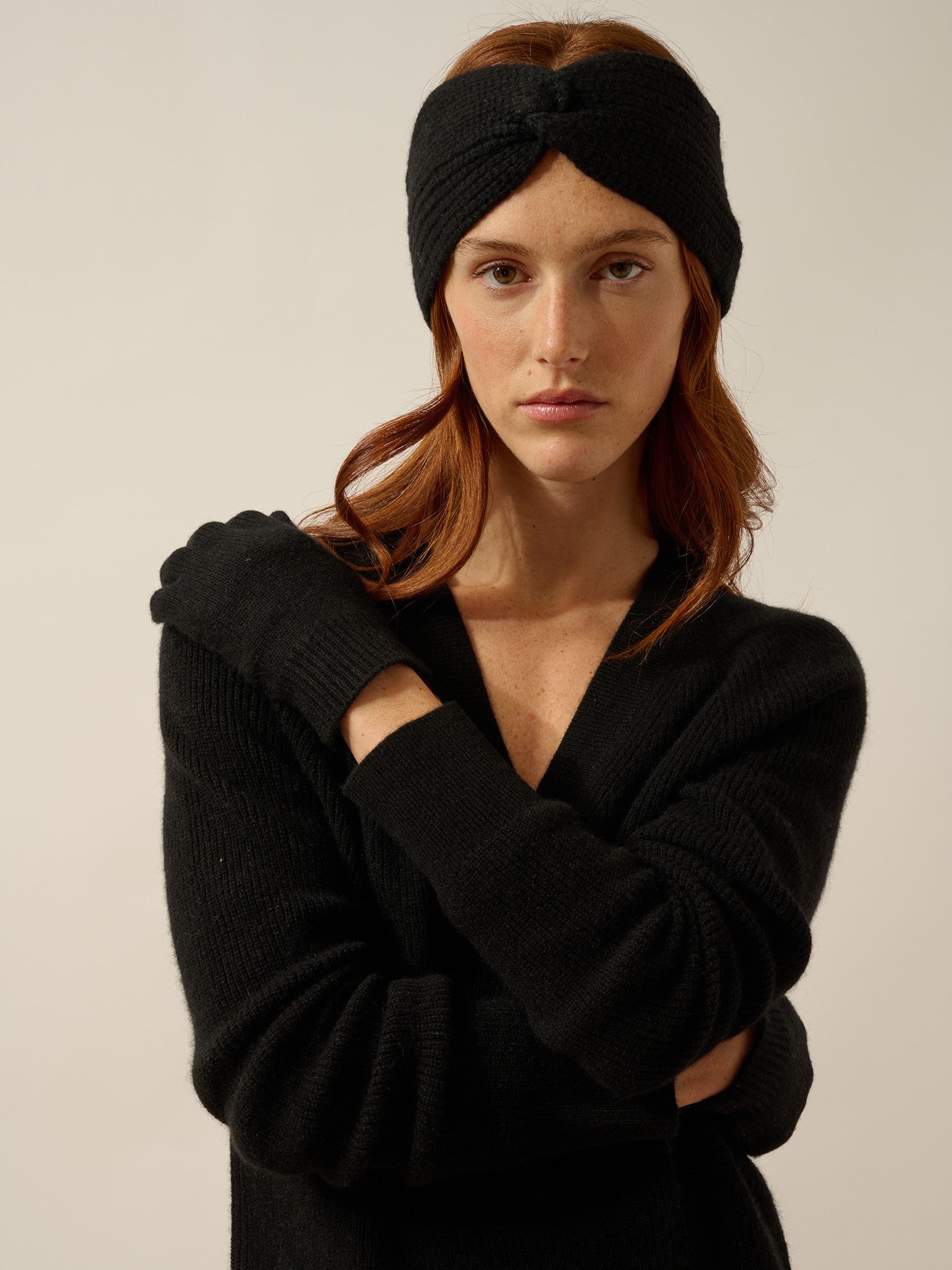 yann gants 4 fils noir