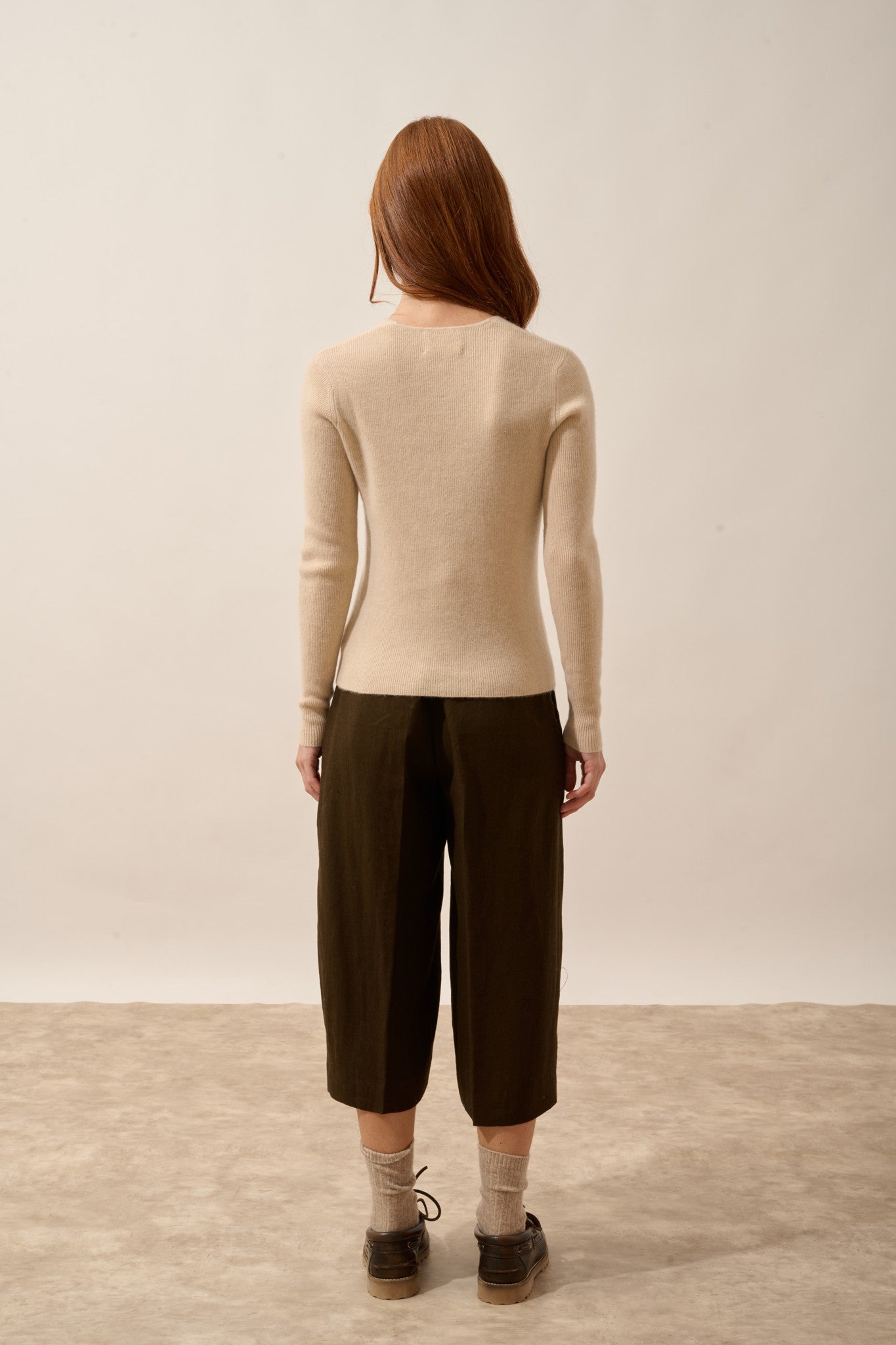 zion sand v-neck cardigan