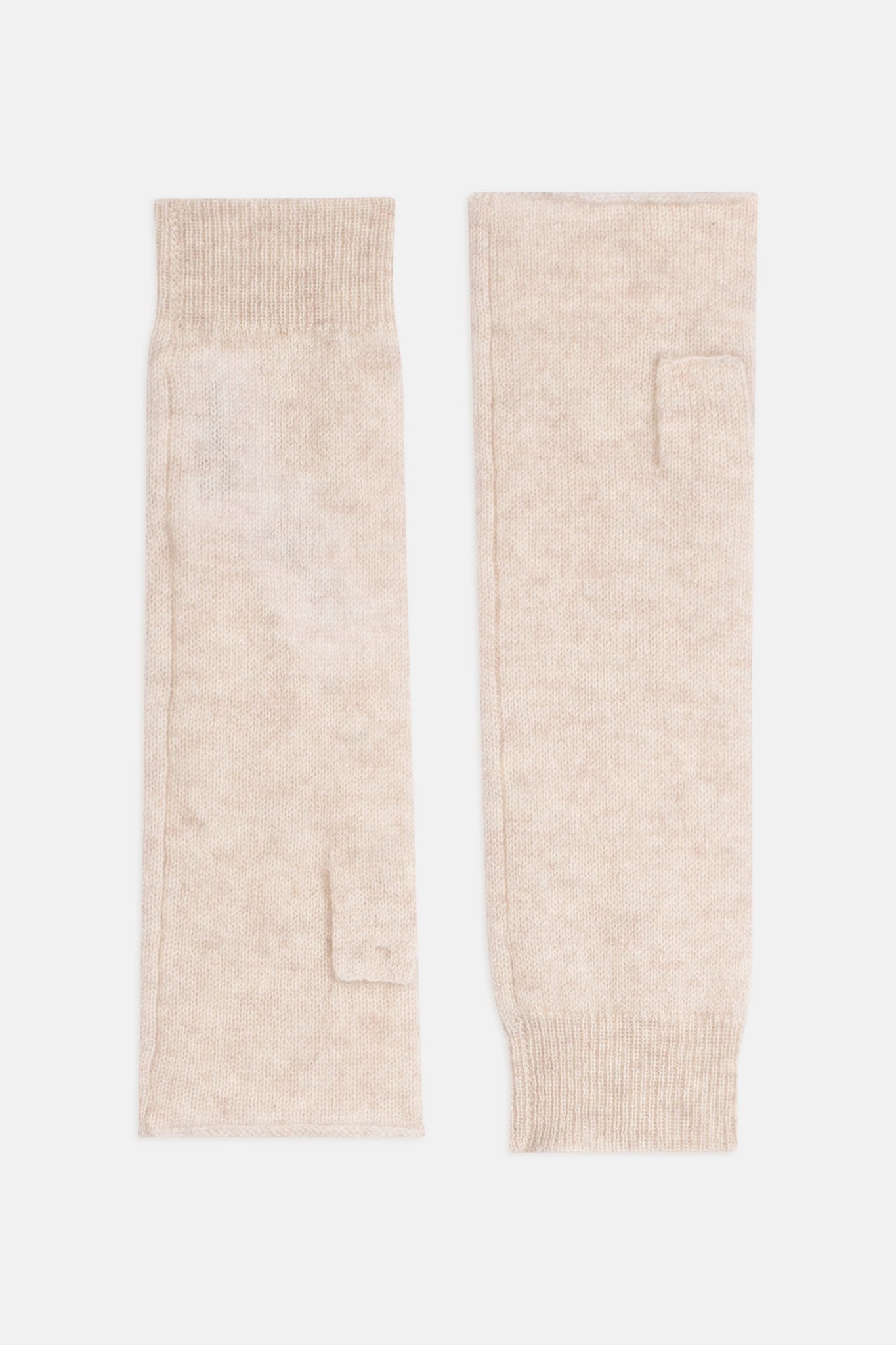 zoe mitaines beige chiné