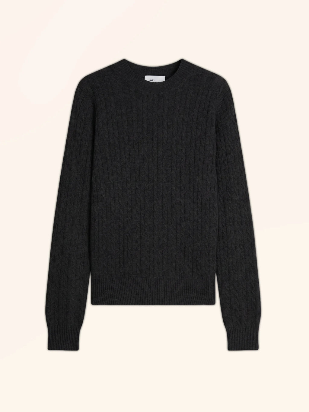JADE Pull Col Rond Noir