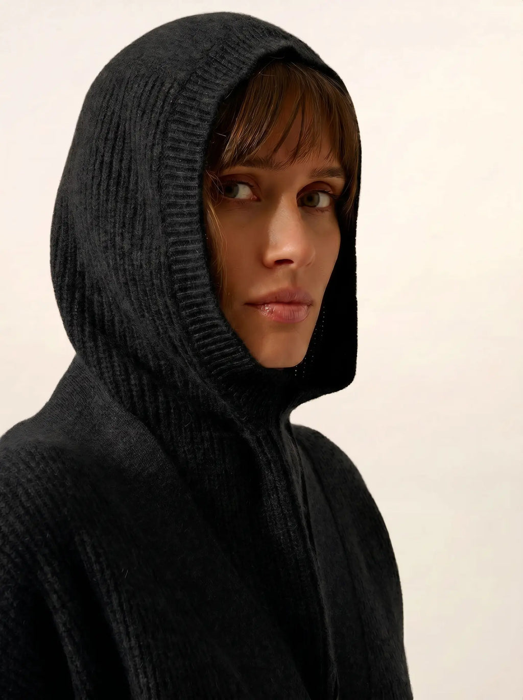 EVELINE Cagoule 4 Fils Noir