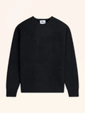 NASH Pull Col Rond 4 Fils Noir