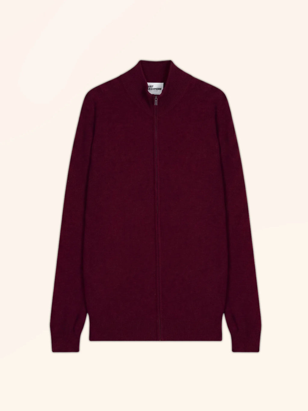 ALAN Gilet Zippé Col Montant Mûre