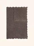 VEYLOR Plaid 4 Fils Taupe Chiné