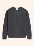 NASH Pull Col Rond 4 Fils Anthracite Chiné