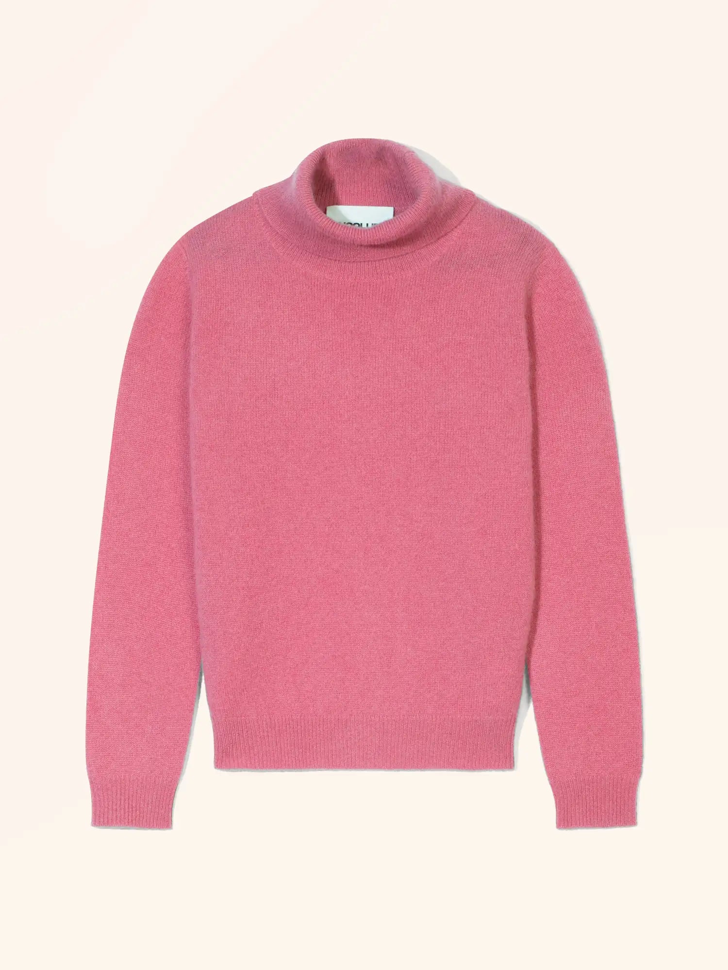 ULIASTAI Pull Col Roulé Fraise