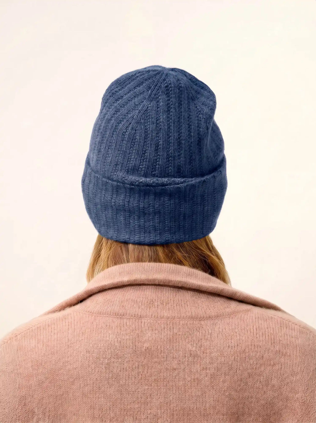 JIN Bonnet 6 Fils Bleu Denim