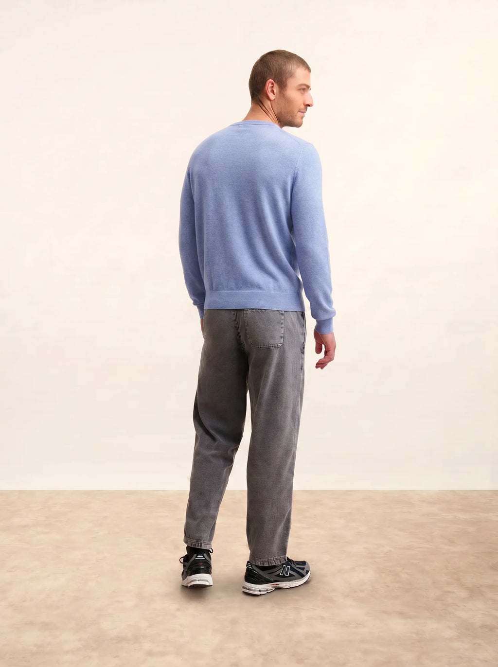 HOWARD Pull Col Rond Ciel