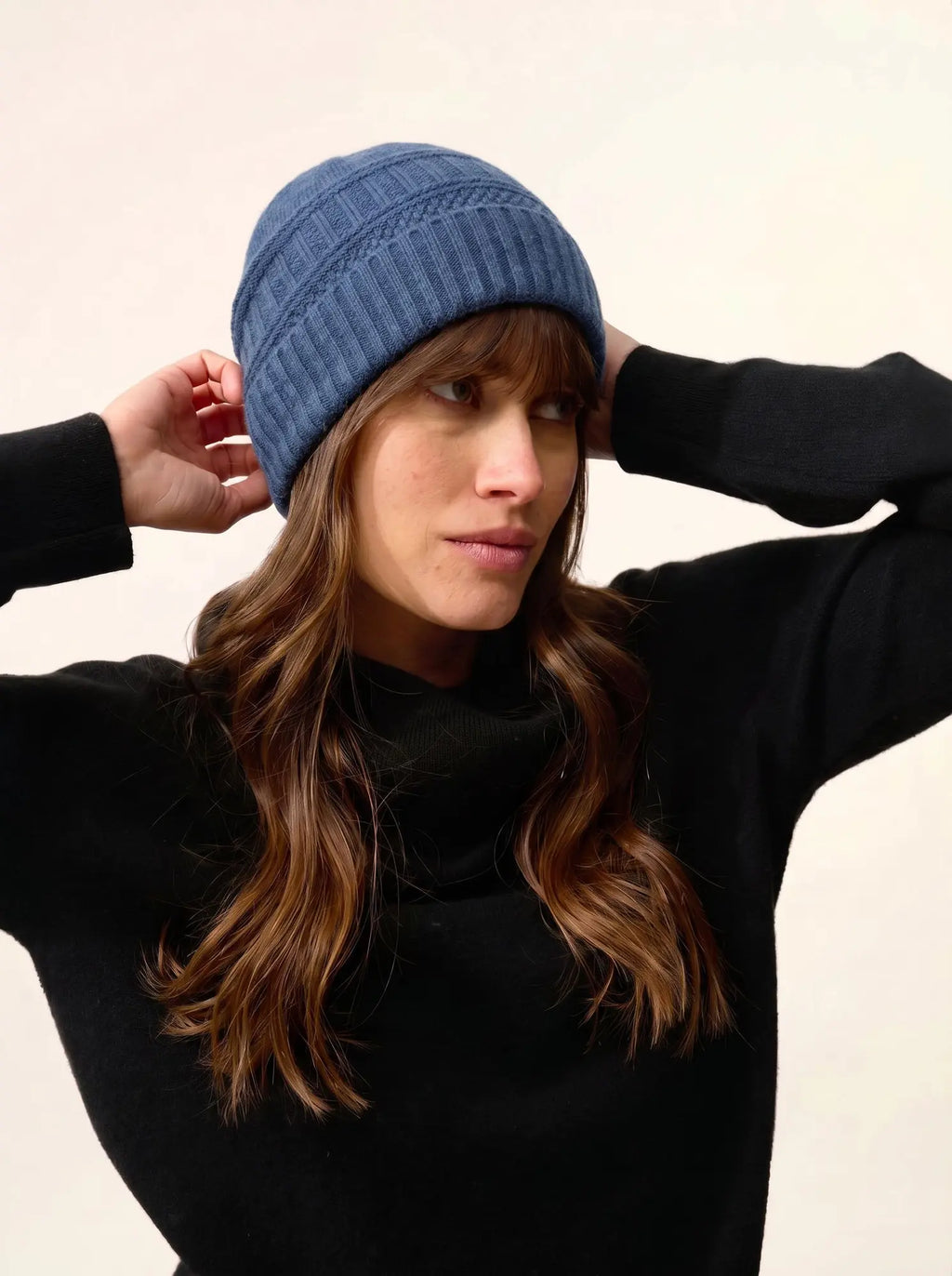 EMBER Bonnet 4 Fils Bleu Denim