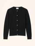 ALEXA Cardigan Col Rond Noir