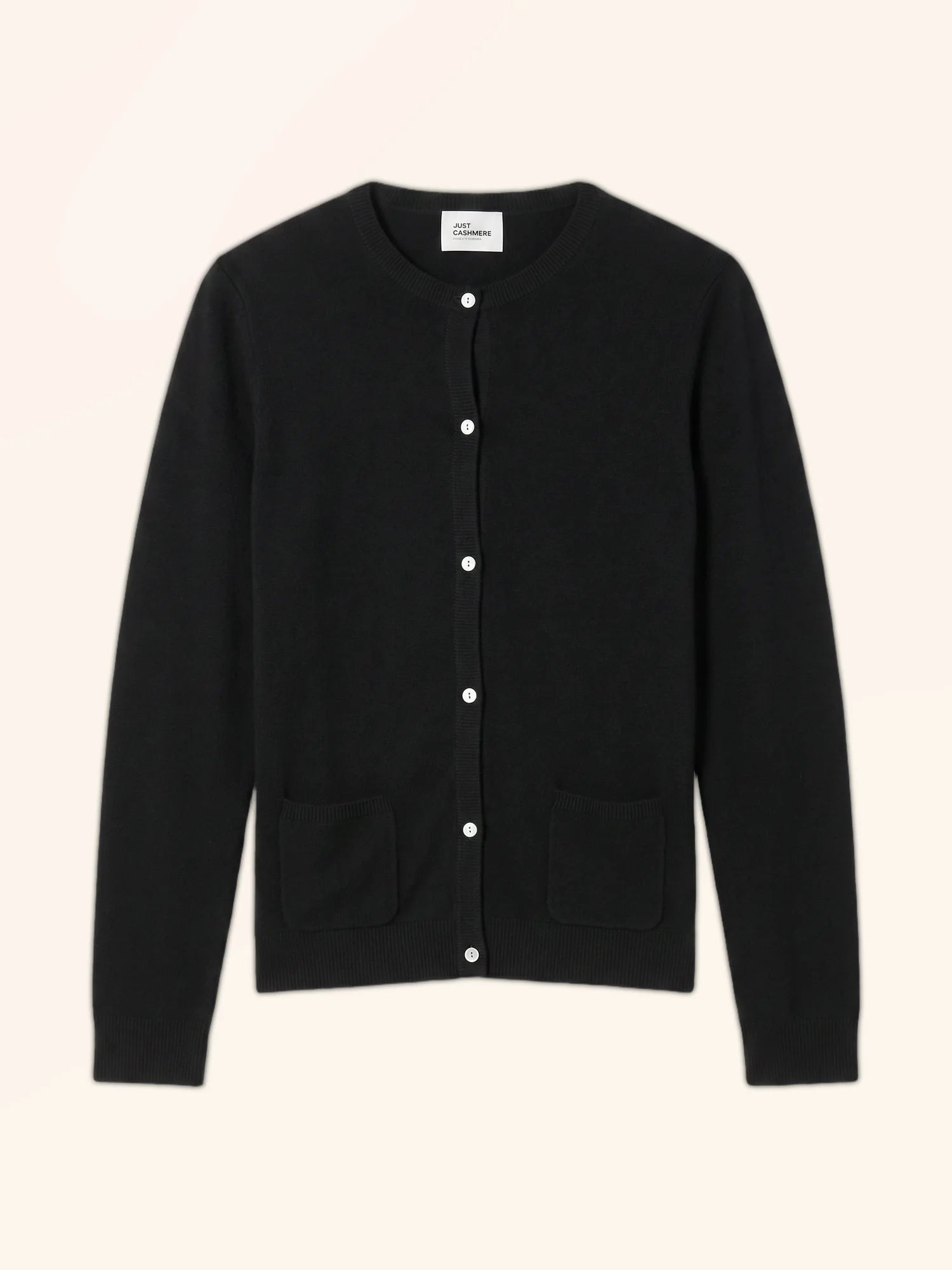 ALEXA Cardigan Col Rond Noir