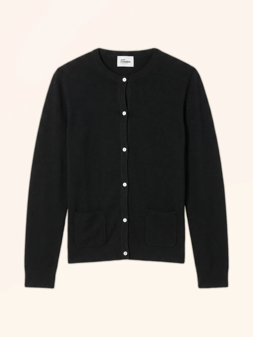 ALEXA Cardigan Girocollo Nero