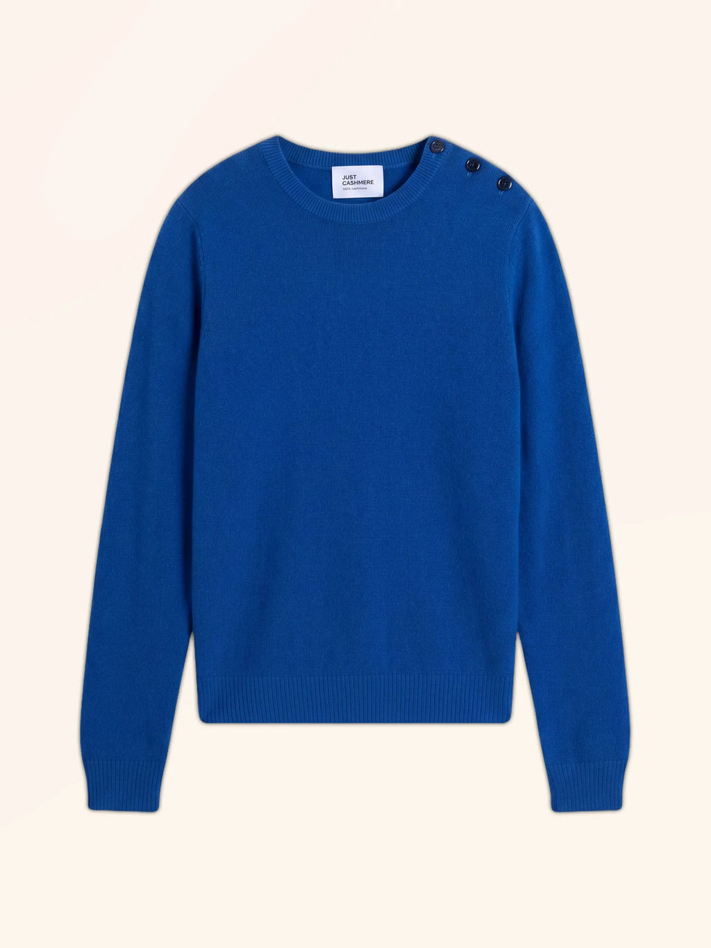ORELIEN Pull Col Rond Marin Outremer