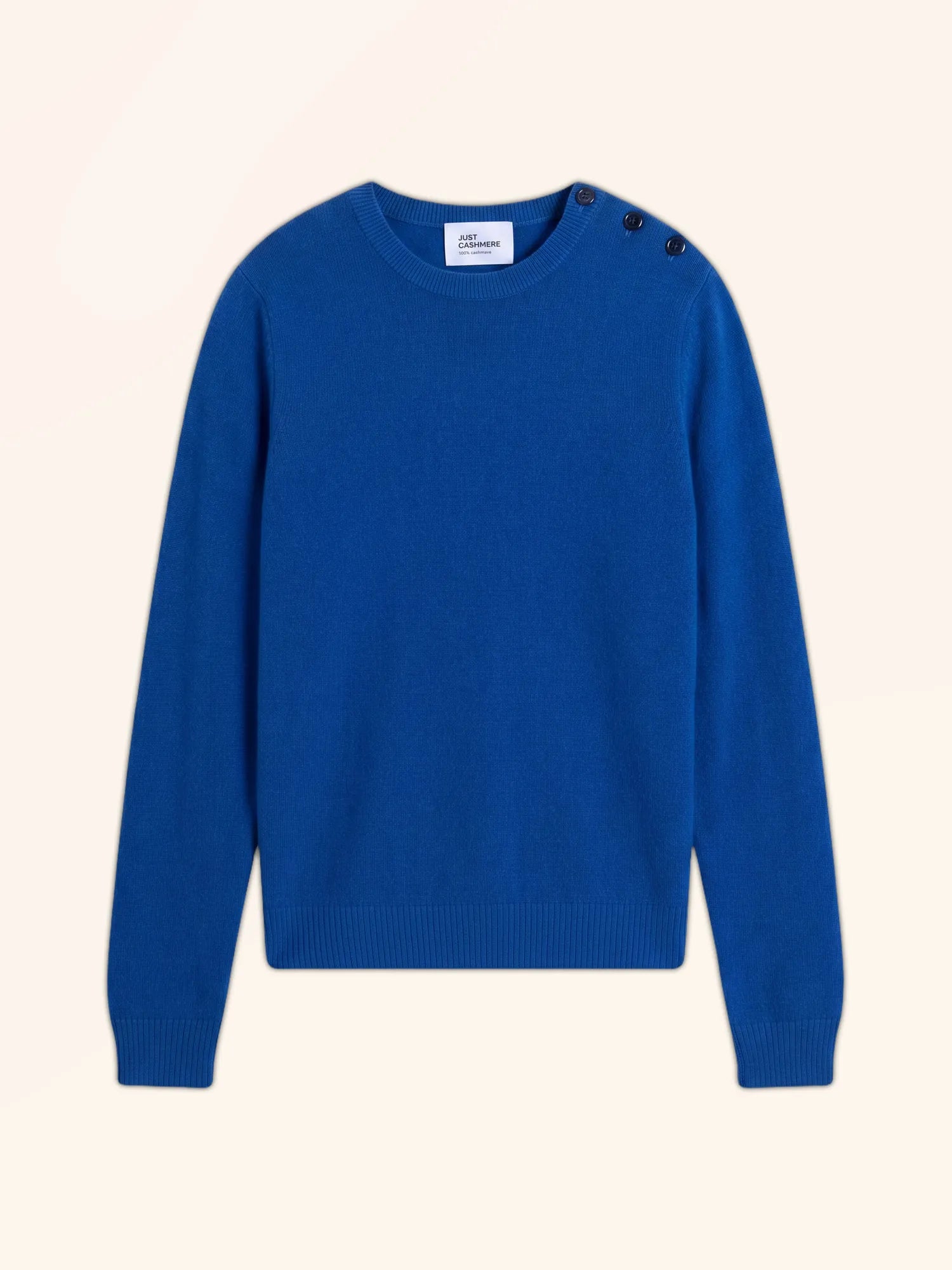 ORELIEN Pull Col Rond Marin Outremer