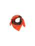 TIBET orange scarf 100% cashmere